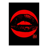 Bouche in red (Print Only) thumbnail