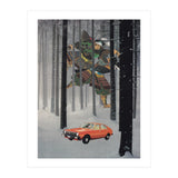 Dreaming In The Red Car (Print Only) thumbnail