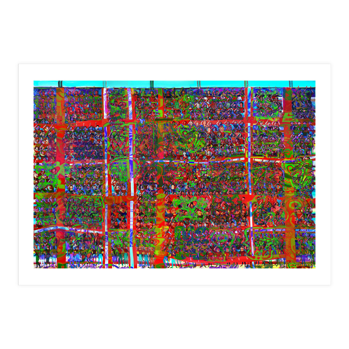 Gran Hinchada Roja 16 (Print Only)