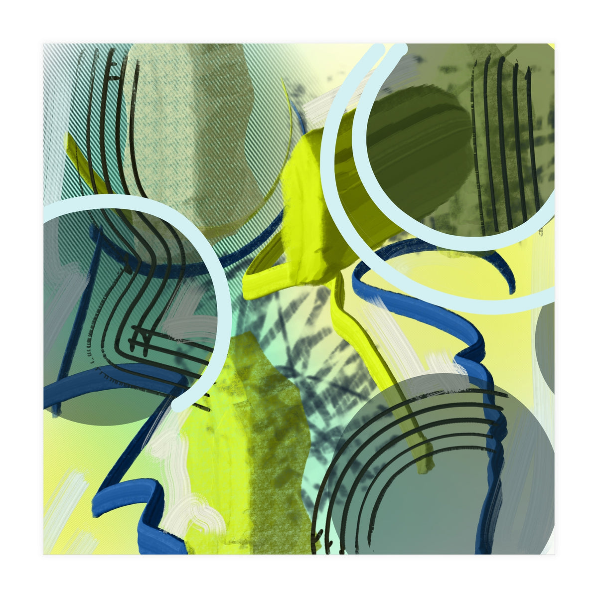 Circling The Green (Print Only)