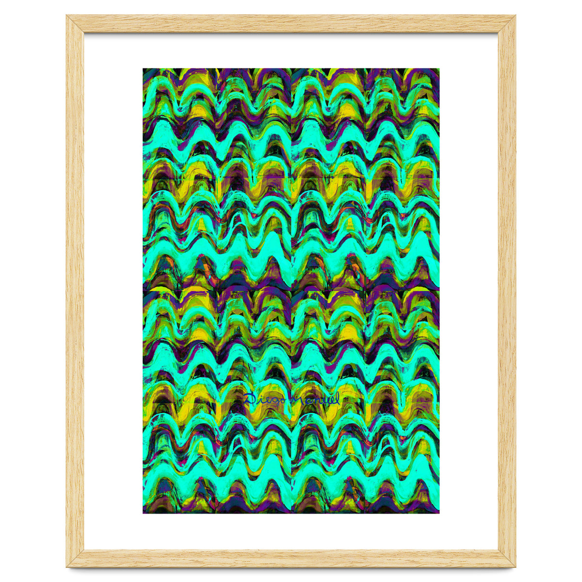 Pop abstract color full