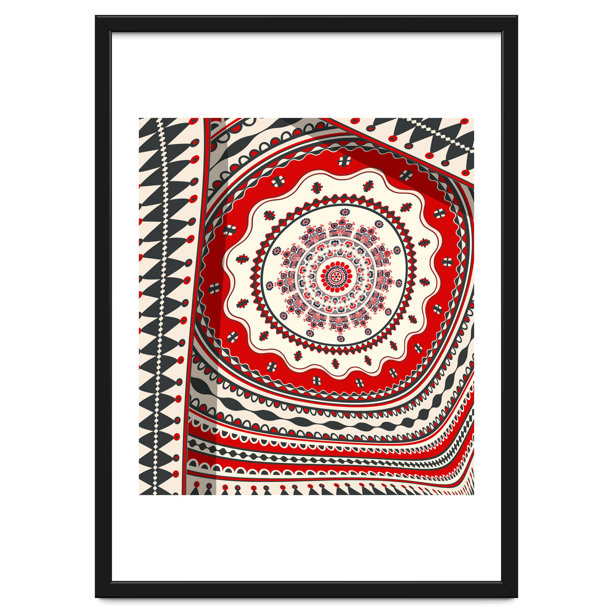 Romanian embroidery background 25