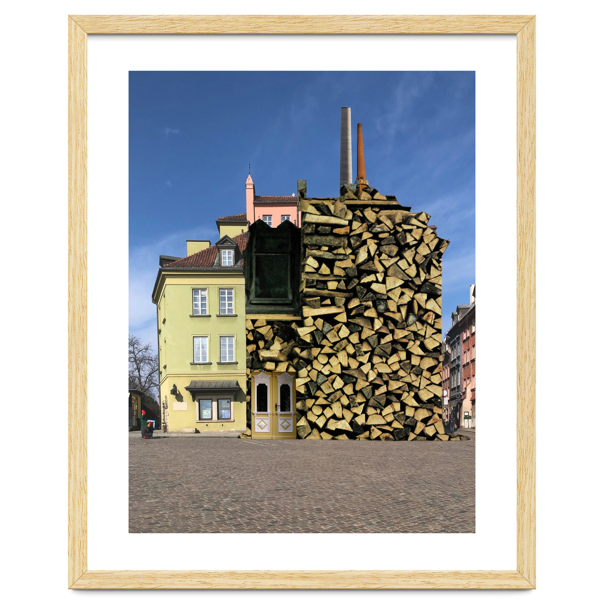 Holz Vor Der Hütten