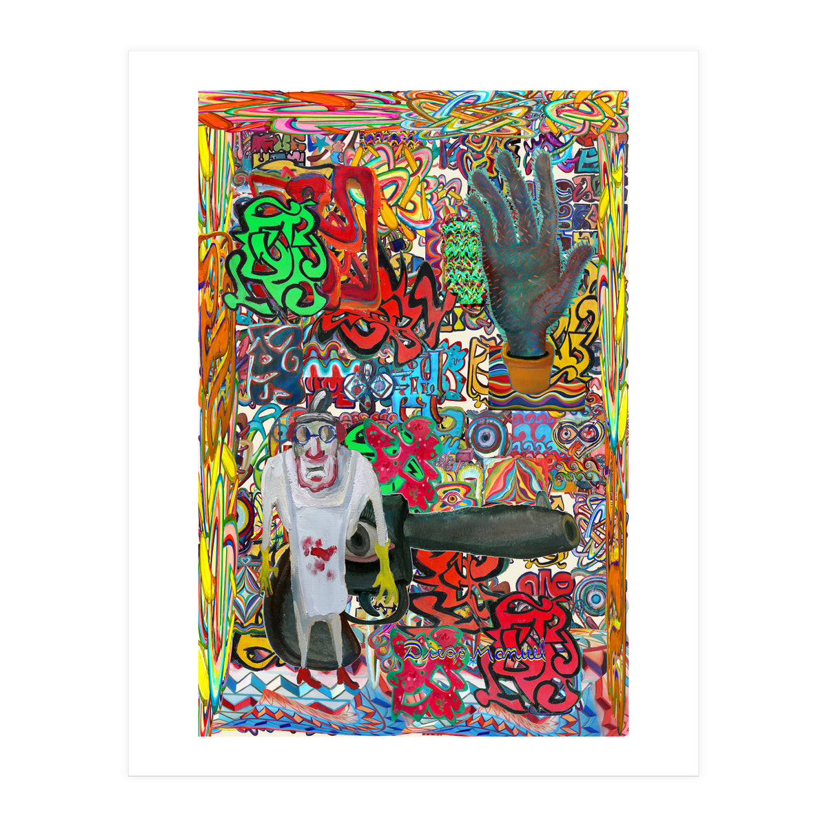 Oficina Del Cobrador 17 (Print Only)