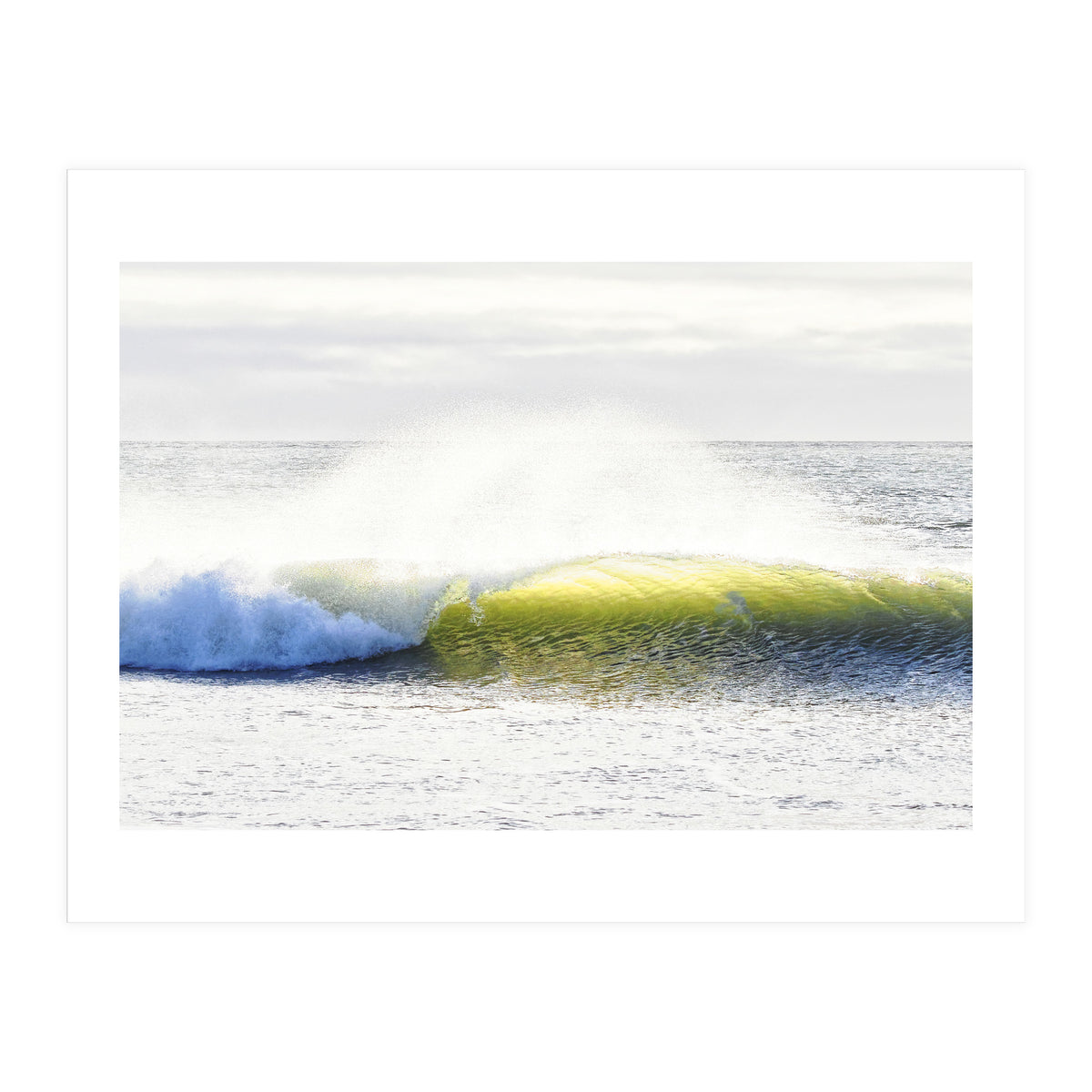 Sunlit wave (Print Only)