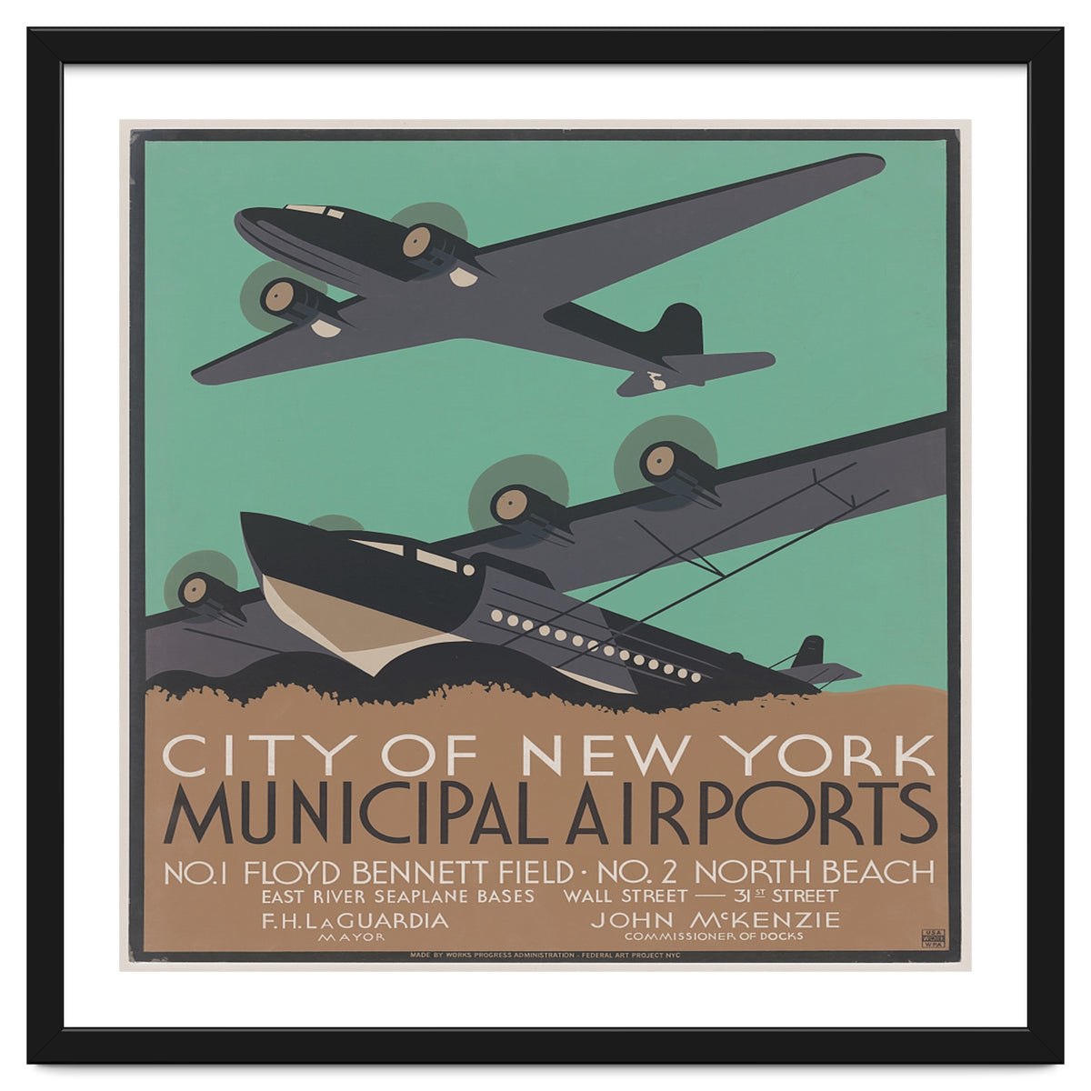 New york airplanes.