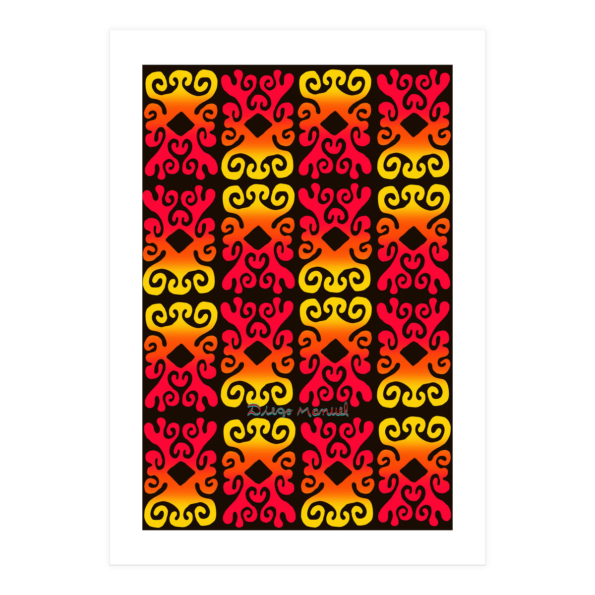 Tapiz Perfiles 2023 5 (Print Only)