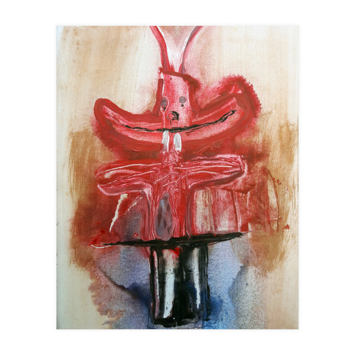 Conejo en la galera (Print Only)