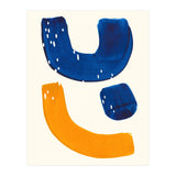 Blue Umbrella For A Yellow Banana (Print Only) thumbnail