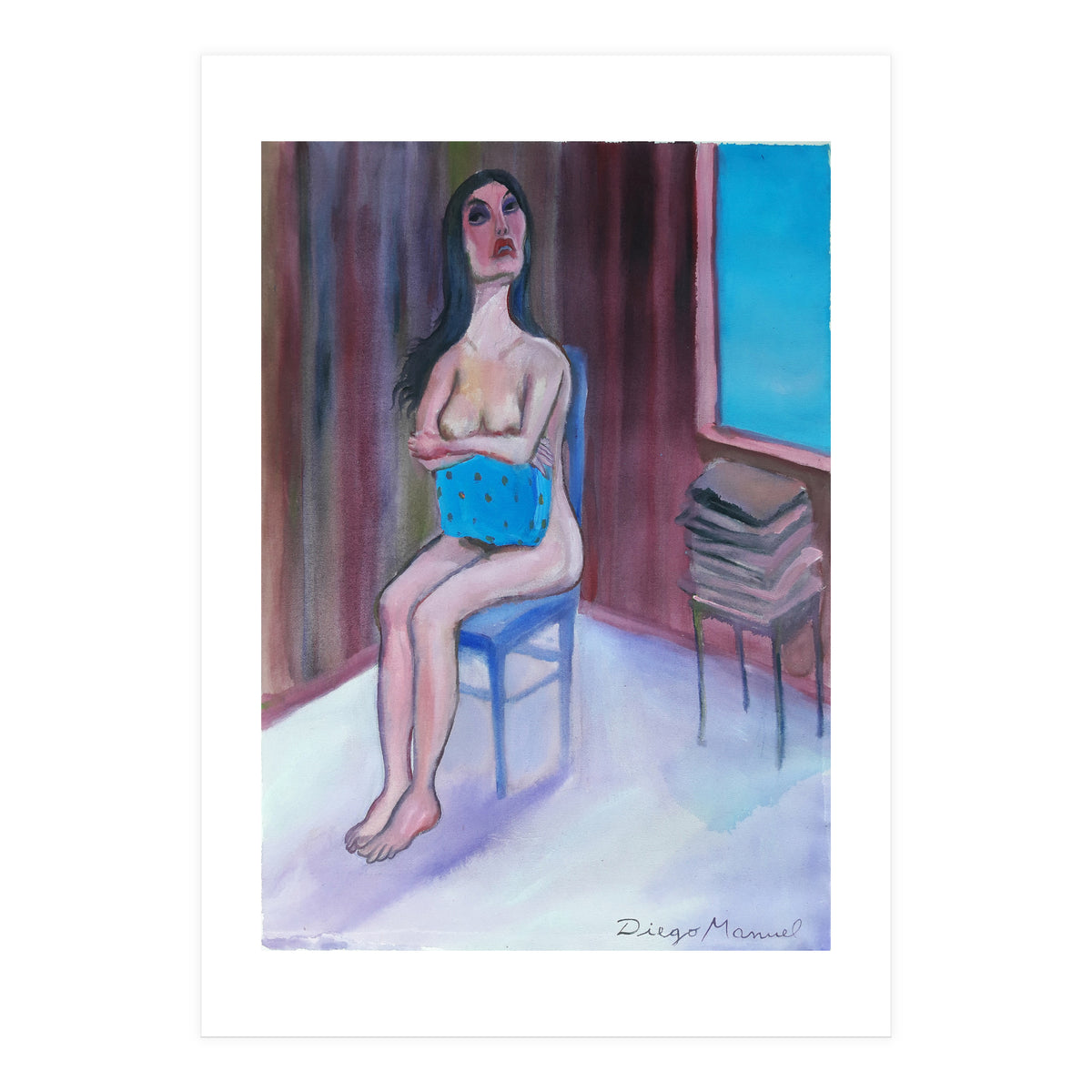 Chica Enojada (Print Only)