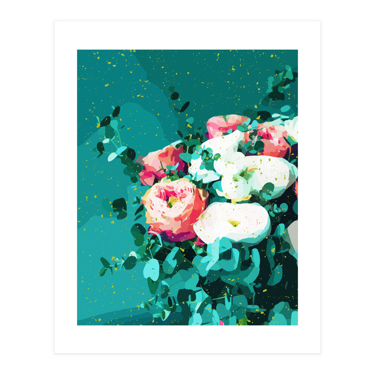 Floral & Confetti (Print Only)