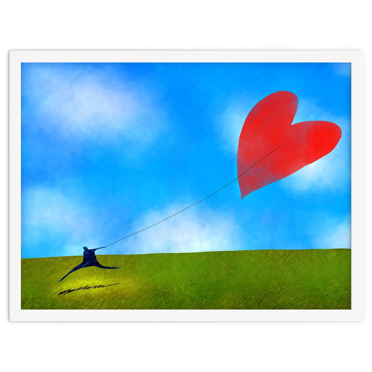 Heart Kite