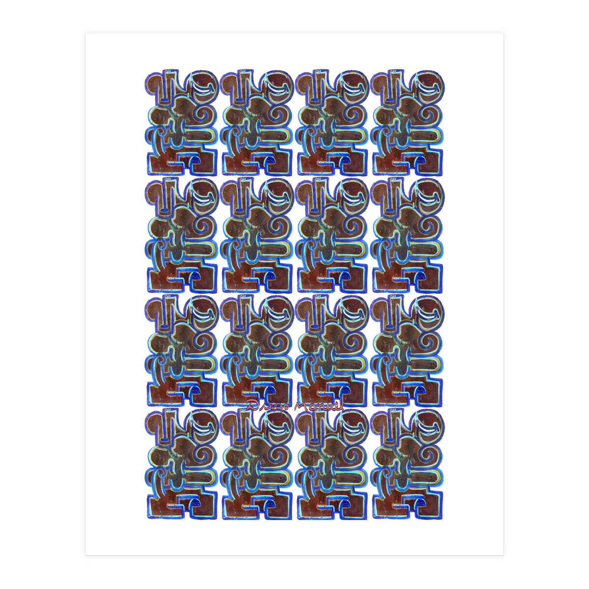 Garffiti 21 Tapiz D (Print Only)