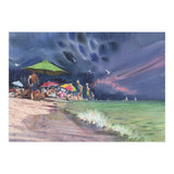Before the storm. Watercolor painting (Print Only) thumbnail