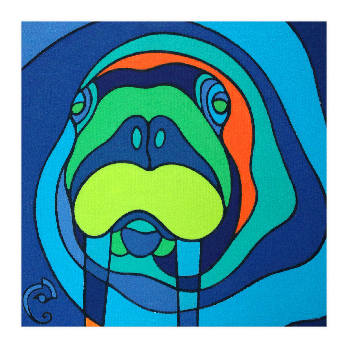 Walrus by Chameleon Amour (Print Only)