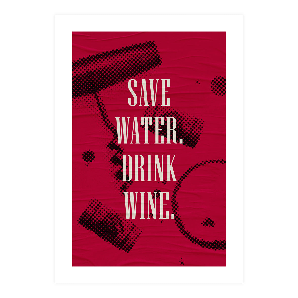 Adulting Save Water2 (Print Only)
