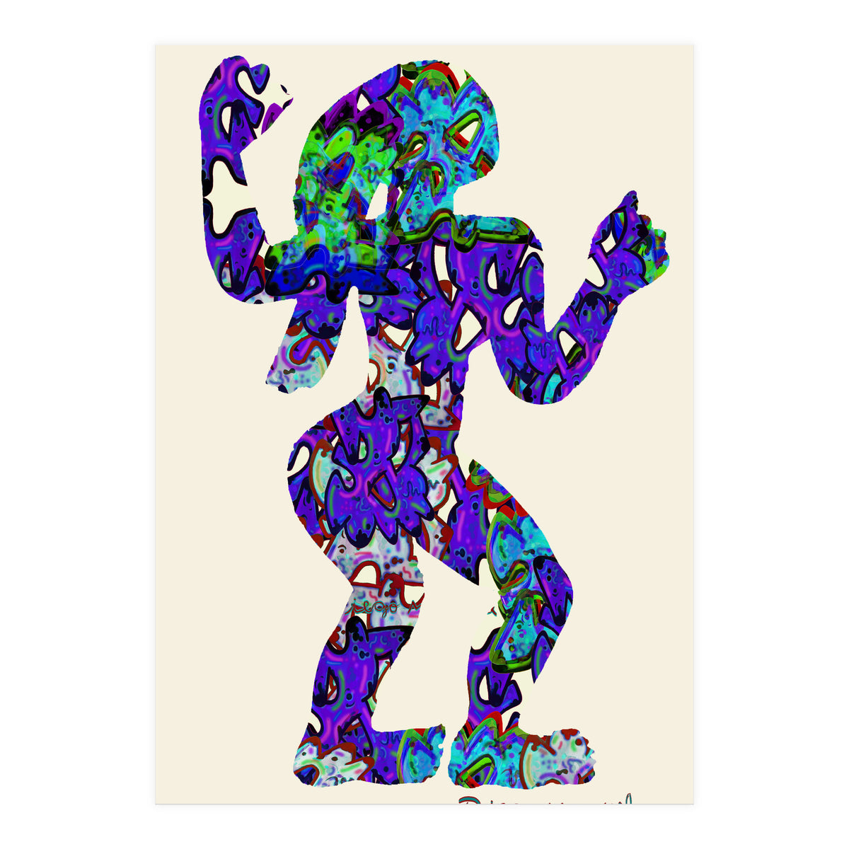 Graffiti Digital Nuevo 3 (Print Only)