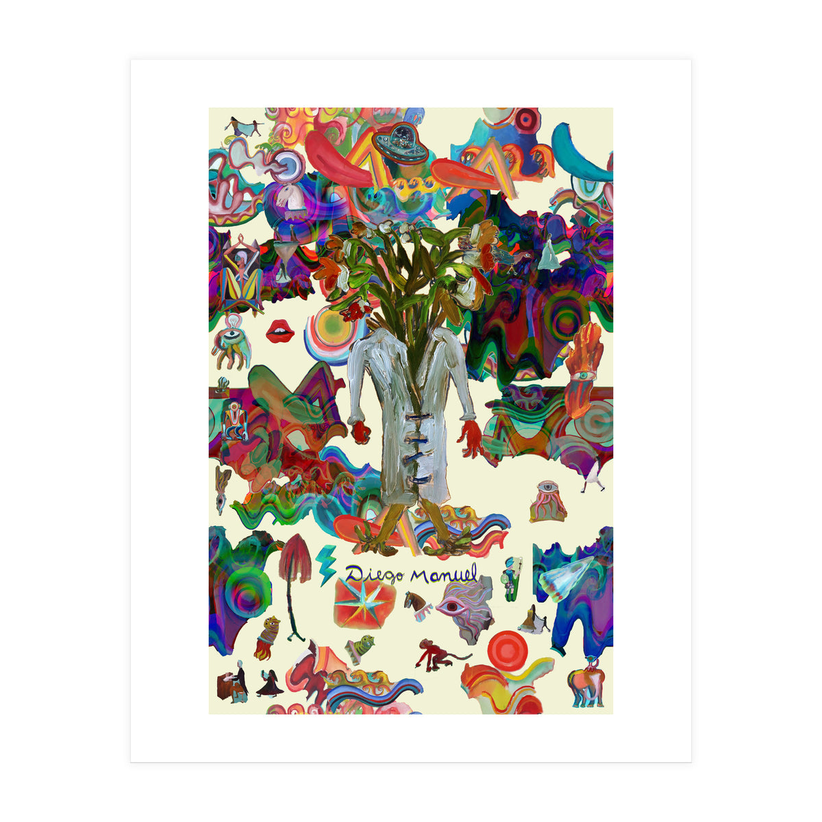 Graffitis 2021 Tapiz 47 B (Print Only)