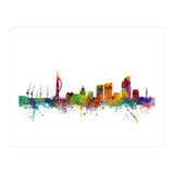 Portsmouth England Skyline (Print Only) thumbnail