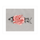 Vintage Tropical Aquarium Fish  (Print Only) thumbnail