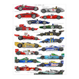 F1 Cars (Print Only) thumbnail