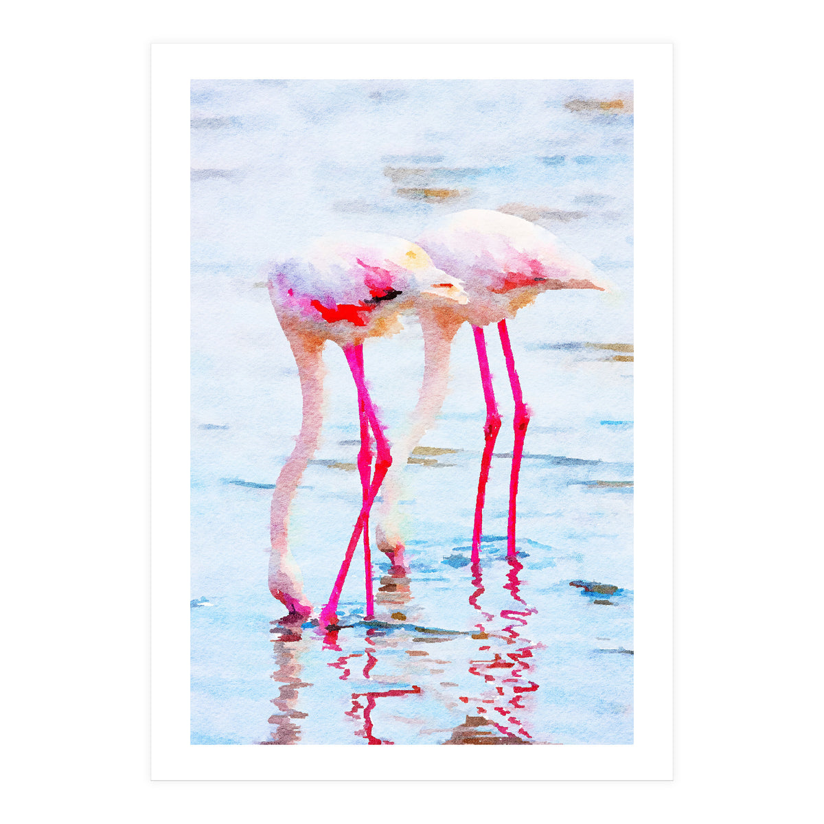 Flamingo Pink (Print Only)