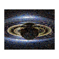 Saturn in collage (Print Only)