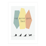 cat never gets lost (Print Only) thumbnail