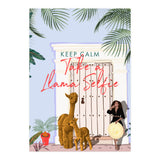 Llama Selfie (Print Only) thumbnail
