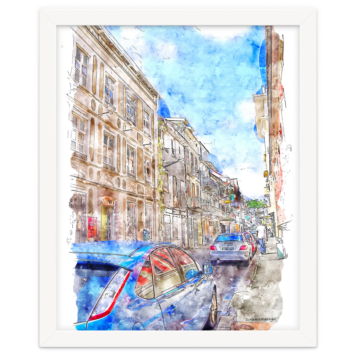 Street of Fort-de-France