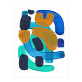 Marine Shapes Yellow Accent (Print Only) thumbnail