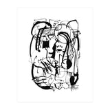 Two Shy Angels - b&w (Print Only) thumbnail