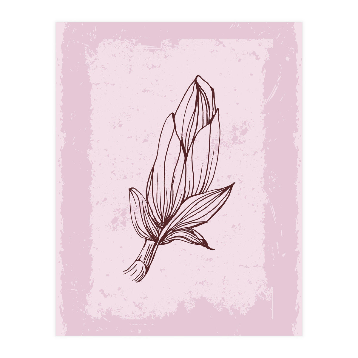 Magnolia Simple Minimal Boho - Botanical Leaves (Print Only)