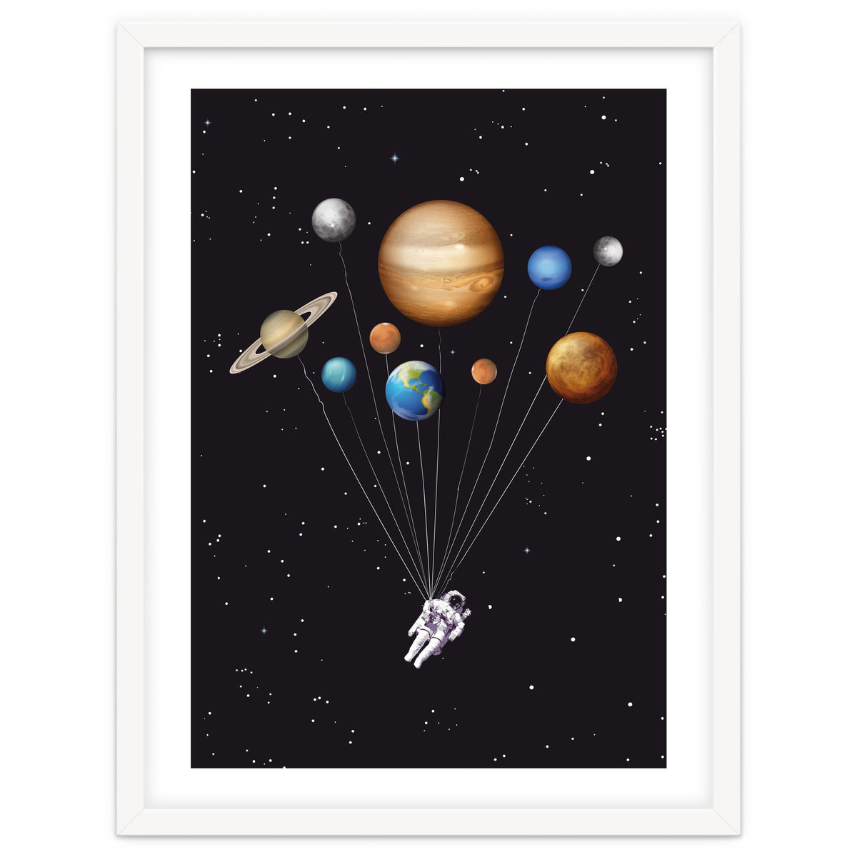 Space traveller poster