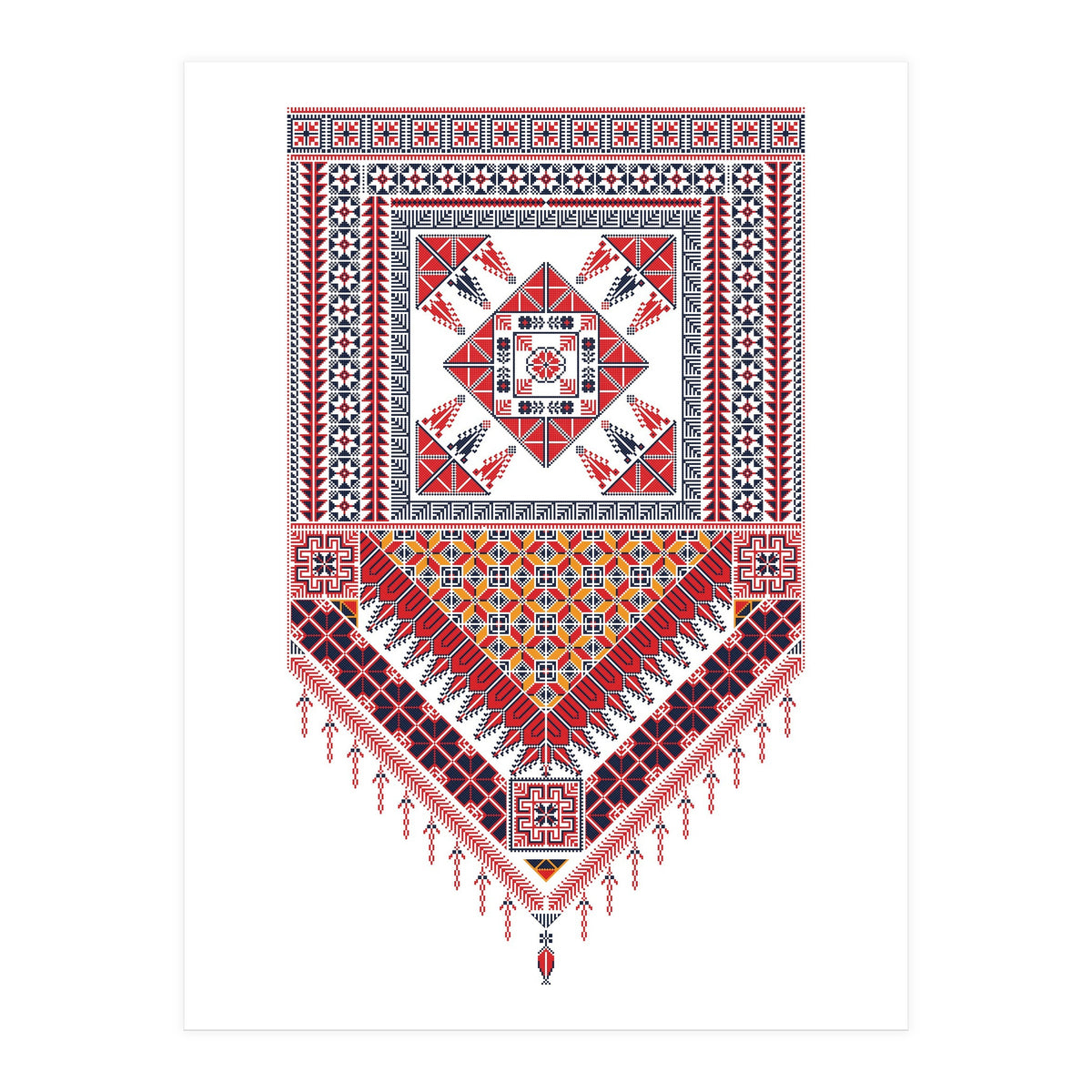 Tatreez Ornament 21 (Print Only)