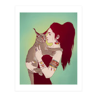 Wild Cat Lady (Print Only)