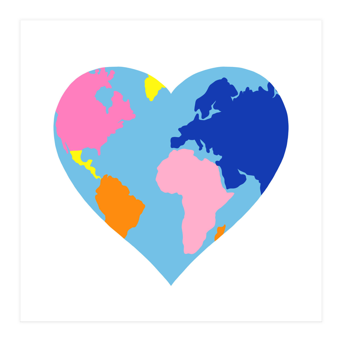 Love Our Planet Square (Print Only)