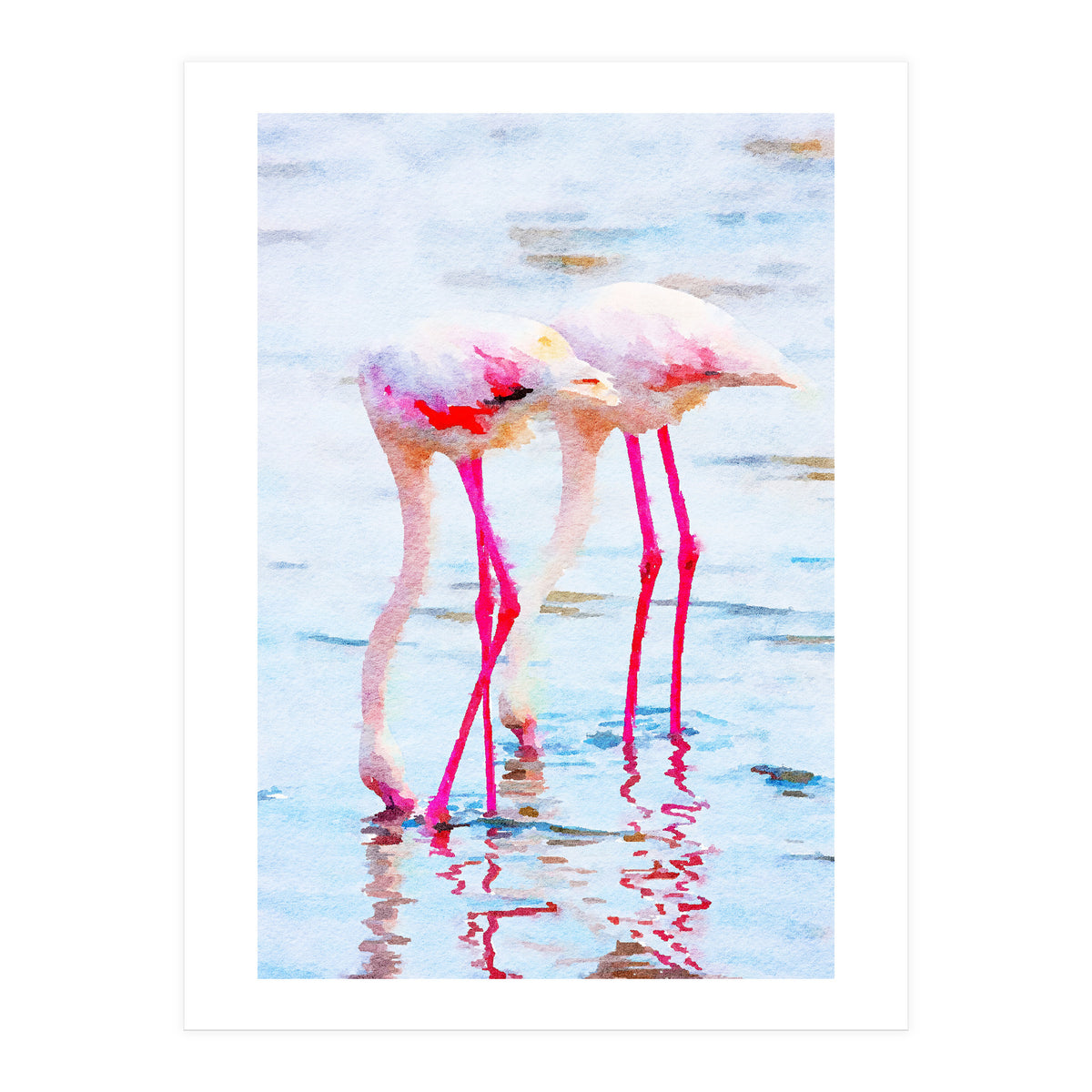Flamingo Pink (Print Only)