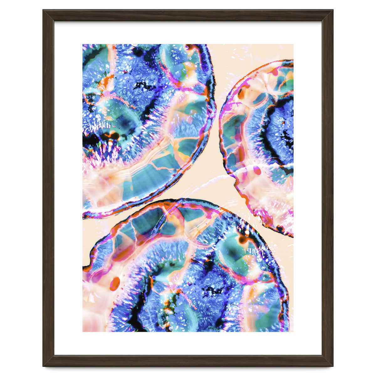 Abstract Agate Painting