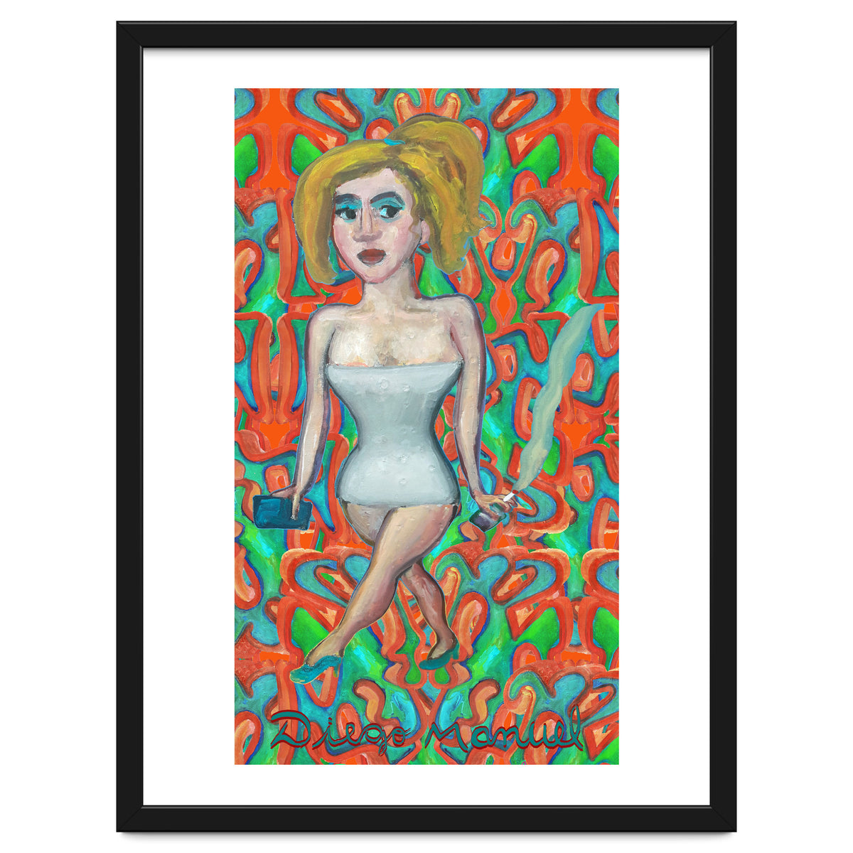 Chica Con Cigarrillo 4