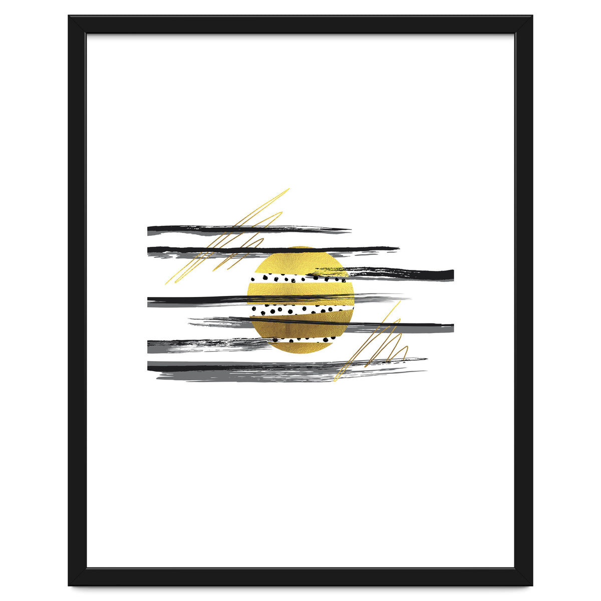 Deco Lines No. 3 – Full Moon