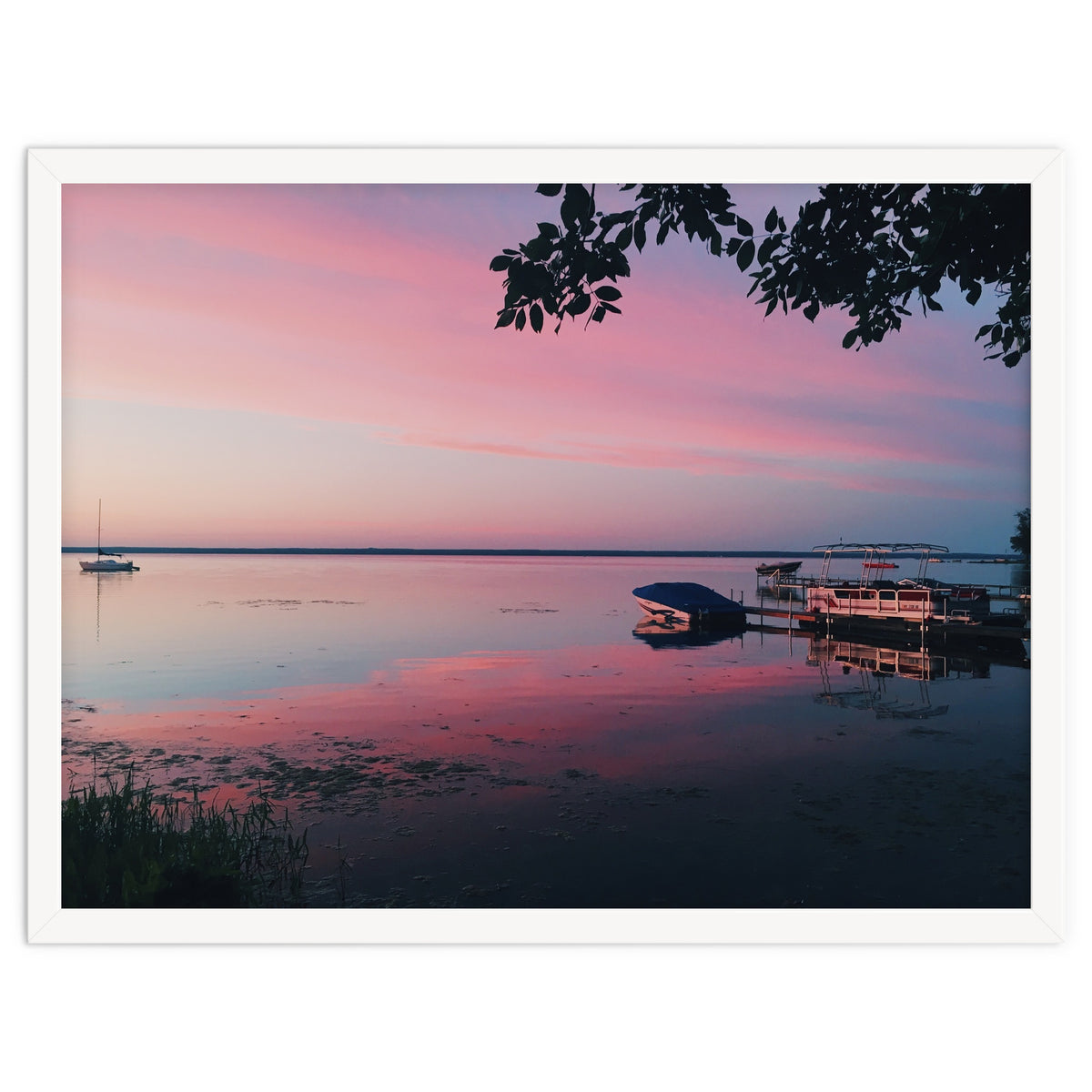 Magic hour on the lake