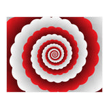 Red Modern Floral Interior Design (Print Only) thumbnail