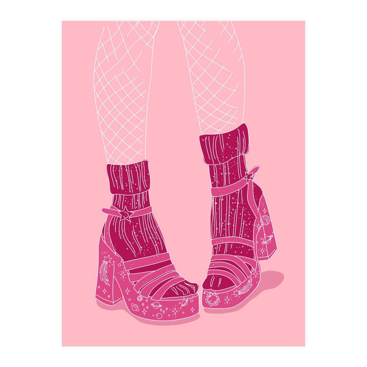 Heelsandsocks (Print Only)