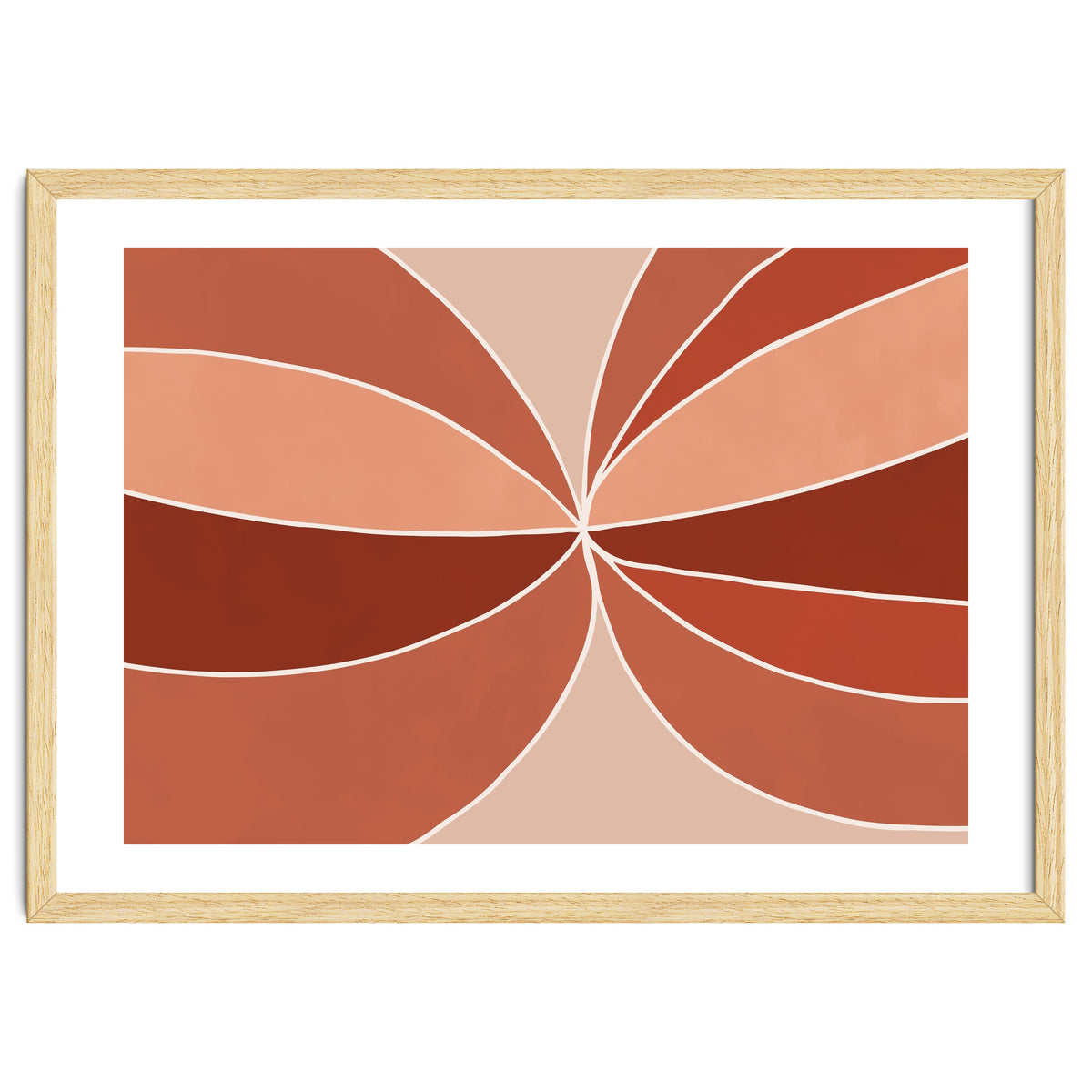 Boho Earth Tones Lines