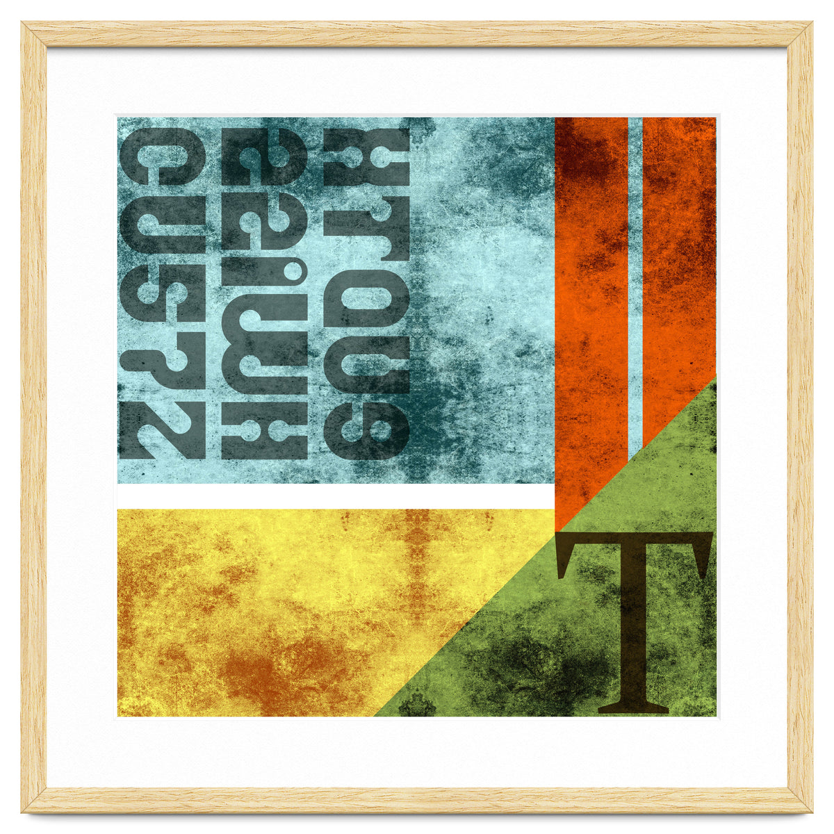 Abstract Industrial Rgby