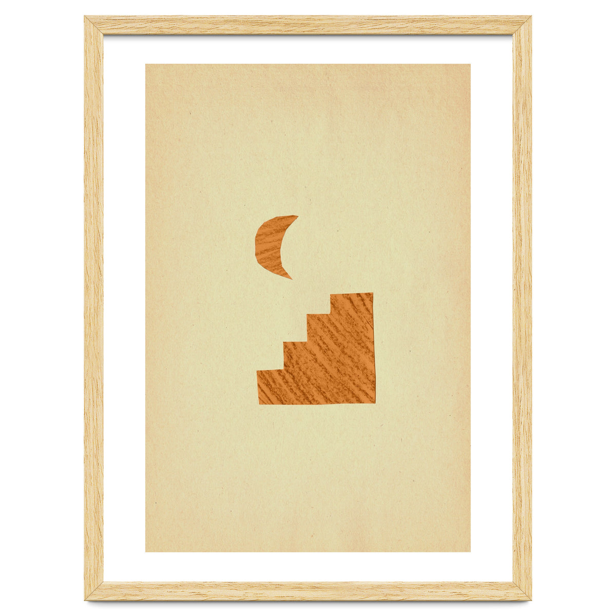 Minimalist moroccan landscape