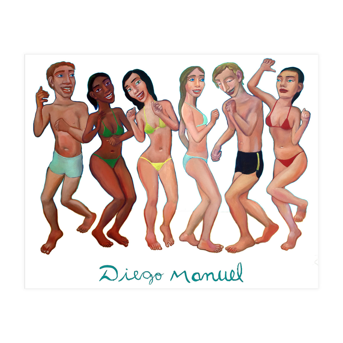 Fiesta En La Playa 5b (Print Only)