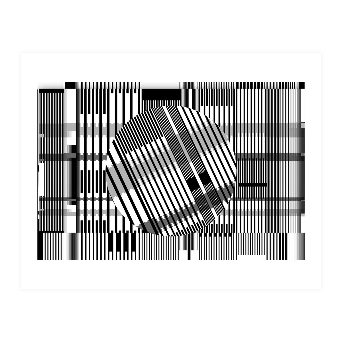 Glitch Global II Serie Urban Nature (Print Only)