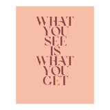 WHAT YOU SEE - Color (Print Only) thumbnail